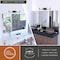 Vaxcel Warren 4 Light Black and Brass Mid Century Modern Bathroom Vanity Wall Fixture Clear Glass W0394 - alternate 3