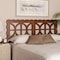 Baxton Studio Nansen Wood Headboard with Scalloped Frame, Queen, Walnut 265-14467-ZORO - alternate 3