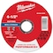 Milwaukee Tool Cut-Off Wheel, 7/8" Sz, 4 1/2" dia., PK100 49-94-0105 - alternate 1