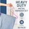 Lifemaster Pink Metal Non-Slip Pants Hangers, Heavy Duty, Space-Saving, Open-Ended Design, 50PK LMMTPIK55 - alternate 3
