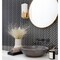 Apollo Tile Ash Gray 11 in x 12.6 in Glass Glossy Floor and Wall Mosaic Tile 4.81 sqft/case, 5PK APLHB88098A - alternate 3
