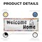 Signmission Welcome Home, 36 Inch x 96 Inch, Vinyl Banner B-96-30937 - alternate 3