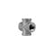 Southland Black Pipe Fitting, Cross, 3/4-In. 501425 - alternate 2