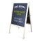 Crestline Products Marquee Easel (natural hardwood)  Two Black Chalkboards 31222 - alternate 2