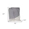 Homeroots 52" X 67" Gray and Ivory Woven Cotton Herringbone Throw Blanket with Fringe 548951 - alternate 4