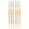 Da Vinci JUNIOR BORSTE Synthetic Student Brush, Synthetic, Tempera, Flat, Series 329, Size 4, 6PK VA-329_4 - alternate 1