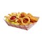 Smarty Had A Party 1 lb Red Plaid Paper Food Trays, 1000PK 5611-RP-CASE - alternate 2