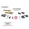 Performance Tool 14 pc. Mini Die Grinder Kit, Variable Speed, 1/4 1/8 Collets, Storage Case M567DB - alternate 2