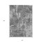 Homeroots 8' X 10' Gray And Charcoal Geometric Washable Indoor Outdoor Area Rug 594554 - alternate 2