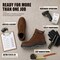 Handpoint Mens 6 in Composite Toe Work Boots-EH Safety Boots, KEVLAR Puncture Resistant Midsole, Brown, 8.5 81N01BN-EE-8.5 - alternate 4