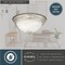 Vaxcel Stevens 13-in W LED Satin Nickel Transitional Flush Mount Ceiling Light Fixture C0291 - alternate 4