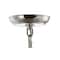 Jonathan Y Wyatt 20" 4-Light Crystal LED Chandelier, Polished Nickel/ Clear JYL9007A - alternate 3