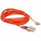 Add-On This Is A 3M Lc (Male) To Sc (Male) Orange Duplex Riser-Rated Fiber ADD-SC-LC-3M6MMF - alternate 4