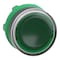 Schneider Electric Push Button Operator, Flush, Maintained / Momentary Action, Push Release, Green ZB5AA38 - alternate 1