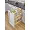 Rev-A-Shelf Maple Wood; Steel; Plastic, Natural Maple, 8.75 in W, 25.5 in H, 21.63 in D 448KB-BCSC-8C - alternate 4