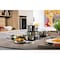 Mepra Glamour Diamond Non-Stick Frying Pan w/2 Handles and Lid 9.45" - 1 Piece - Stainless Steel 30217924 - alternate 2