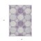 Homeroots 8' X 10' Purple And Ivory Geometric Washable Indoor Outdoor Area Rug 593627 - alternate 4