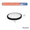 Bulbrite 7" Round 10.3-W 3000K LED Flush Mount Light, 1150 Lumens, Black Finish 773605 - alternate 3