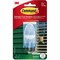 Command All Weather Hooks and Strips, Plastic, Large, 1 Hooks & 2 Strips/Pack 17093CLR-AWES - alternate 1