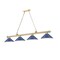 Z-Lite Cordon Heritage Brass 4 Light Billiard 2306-4HBR-MNB - alternate 5