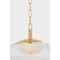Hudson Valley Lighting Moore Integrated LED Pendant in Aged Brass 9014-AGB - alternate 2