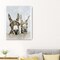 Homeroots Cute Donkeys Canvas Unframed Print Wall Art 398962 - alternate 1