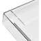 Acrimet Stackable Letter Tray Front Load Letter Size Document Organizer Plastic Crystal 1 Unit 211.3 - alternate 5