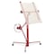 Vevor 11ft Drywall Lift 150 lbs Sheetrock Hoist Adjustable Arm Lockable Wheels Red HM5001 - alternate 1
