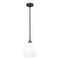 Z-Lite Oren 1-Light Pendant, 8 in W, Matte Black 7004P8-MB - alternate 1