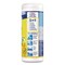 Lysol Disinfecting Wipes, 1-Ply, 7 x 7.25, Lemon and Lime Blossom, White, 35 Wipes/Canister, PK12 19200-81145 - alternate 2