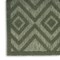 Homeroots 5' X 7' Dark Green And Light Green Geometric Indoor Outdoor Area Rug 556275 - alternate 3