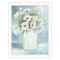 Homeroots White BLOOMS White Framed Print Wall Art 530125 - alternate 1