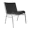 Flash Furniture HERCULES Big & Tall 1000 lb. Rated Black Vinyl Stack Chair XU-60555-BLK-VYL-GG - alternate 1