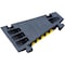 Kable Kontrol Cable Protector 22.5 Deg Right Turn, 5 Channel, Polyurethane/Rubber, Black, Yellow CP9900 - alternate 2