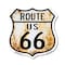 Signmission Route Us 66 Rustic, 12 Inch X 12 Inch, Aluminum Metal Sign SHI-A-12-485 - alternate 1