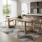 Homeroots 71" Natural Wood Trestle Base Dining Table 631295 - alternate 2