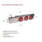 Mytee Products Complete Semi Truck Mud Flap Mounting Kit 24inx24inMud Flap, Chrome Weight, 2PK MUDFLAP-24-LED-KIT - alternate 2
