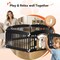Simple Deluxe HealSmart 6 Panel Dog Playpen, 24in Exercise Puppy Playpen with Door, Safe, Secure, Folding and Por 3A88PTPPEN3523Q6PEBLK - alternate 3