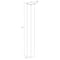 Mail Boss 316 Stainless Steel In-Ground Mailbox Post, 4x4, 46 in., Marine Grade 805955 - alternate 3