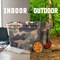 Rust-Oleum Paint, Water Base, Flat Sheen, Flat Army Green, 1 qt, 50 to 90 sq-ft/qt Coverage Area 379561 - alternate 2