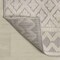 Jonathan Y Ormond High-Low Modern Trellis Geometric Cream/Gray 3 ft. x 5 ft. Indoor/Outdoor Area Rug SBH109A-3 - alternate 3