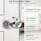 Wrightmaster 3 in 1 Corded Stainless Steel Smart Lock Deadbolt, Keyless Entry Door Lock with Fingerprint, APP in ZR-S10Y-SR - alternate 5