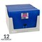 C-Line Products 8-1/2" x 11" Blue Horizontal 13-Pocket Expanding File, 12EA/DS 48315-DS - alternate 3
