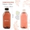 Ecoquality 32oz Empty Clear Plastic Bottles with Tamper Evident Cap For Juices, Milk, Smoothies, 20PK EQ32CLJU-20 - alternate 3