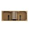 James Martin Vanities Hudson 60'' D Vanity, Light Natural Oak w/ Jasmine Pearl Top w/FreePower Wireless Charger 435-V60D-LNO-FEJP - alternate 2
