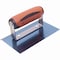 Marshalltown Concrete Hand Edger, Blue Steel Hand Edger, Straight End Edger, 6 x 4 inch Edger, 1/2 inch Radius 159BD - alternate 3