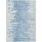 Homeroots 8' X 10' Sky Blue And Denim Blue Abstract Washable Indoor Outdoor Area Rug 582437 - alternate 5