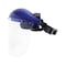 Bison Life Face Shield, 7.6 in Height, Blue BIS-HGF-18 - alternate 6