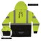 Ergodyne M Lime Type R Class 3 Essential Hi-Vis Hoodie 8311BK - alternate 4