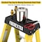 Wrightmaster 3.5 ft. Fiberglass Step Ladder, 8 ft. Reach with Top Cap and Non-Marring Feet, 300 lb. Capacity ZoroP464753 - alternate 3